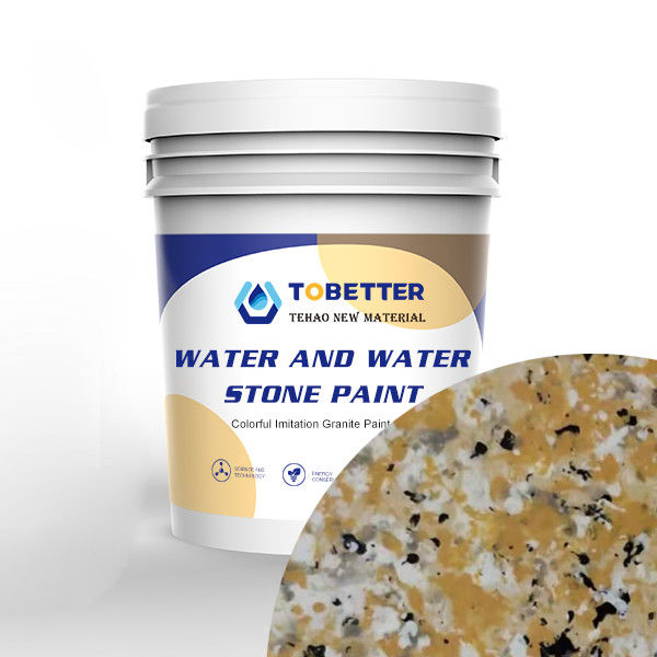 Faux imitation de peinture en pierre peinture imperméable pour murs extérieurs similaire à Dulux