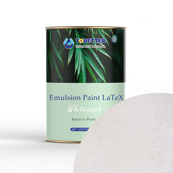 Peinture murale intérieure blanche perle pour chambre à coucher Garage Nippon Remplacer la peinture émulsion Latex