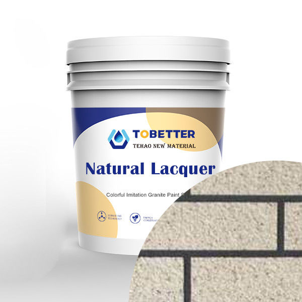 Sable naturel Acrylique revêtement par émulsion Peinture d'effet de pierre Peinture murale Pièces de roche Sable de couleur